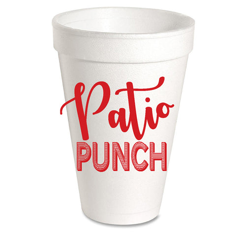Patio Punch Styrofoam Cup