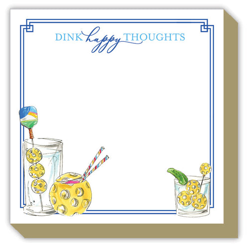 Dink Happy Thoughts Luxe Notepad