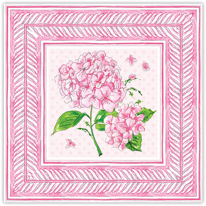 Pink Hydrangea Square Placemats