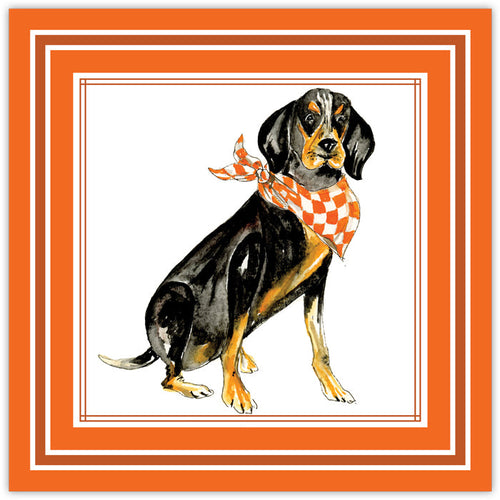 Coonhound Square Placemats