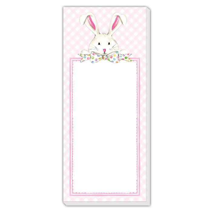 Pink Easter Bunny Skinny Pad