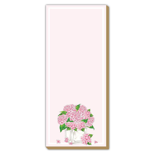 Pink Hydrangea Planter Luxe Skinny Pad