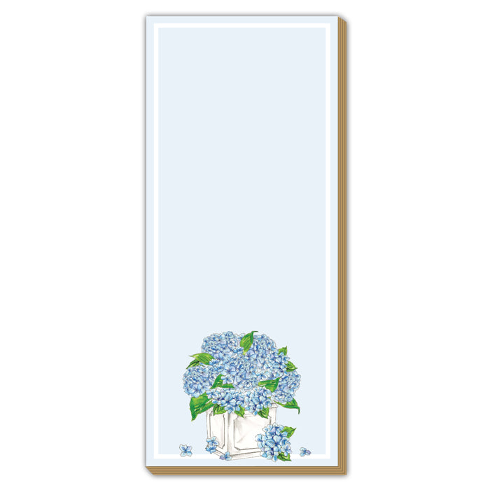 Blue Hydrandea Planter Luxe Skinny Pad
