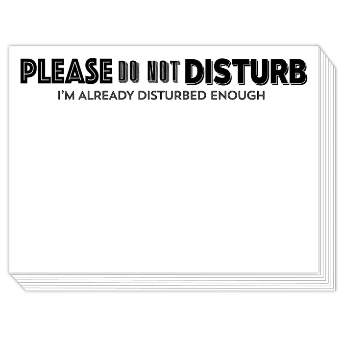 Please Do Not Disturb Slab Pad
