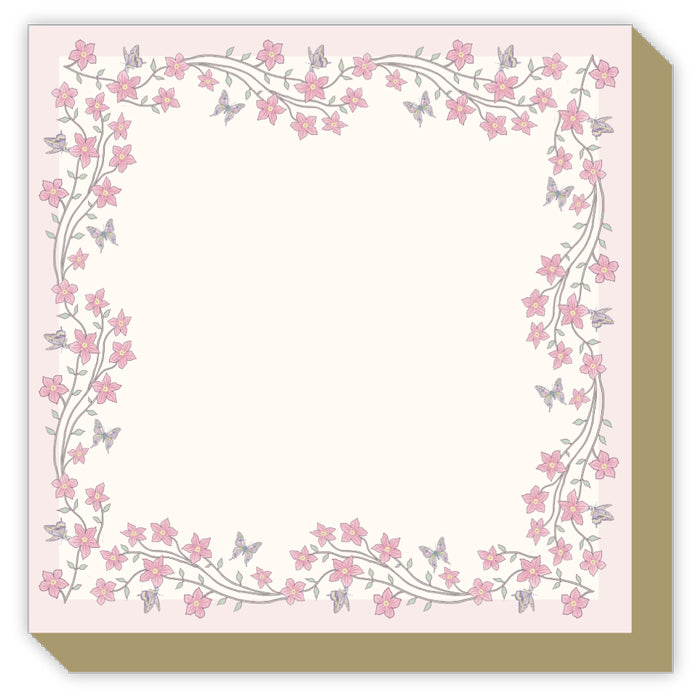 Caitlin Wilson Blush Floral Vine Luxe Pad