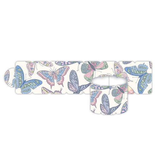 Caitlin Wilson French Blue Butterflies Napkin Ring