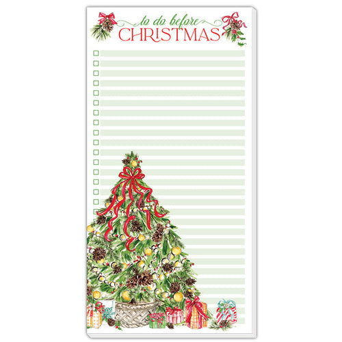 Traditional Pine Christmas Tree Oversized Pad