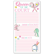 Queen of the Court Tennis Oversized Pad
