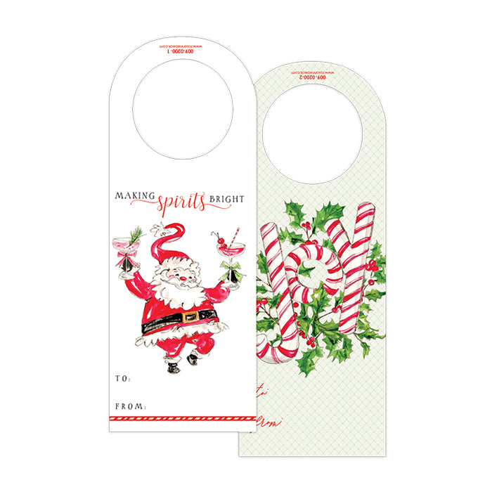 Martini Santa Wine Tags