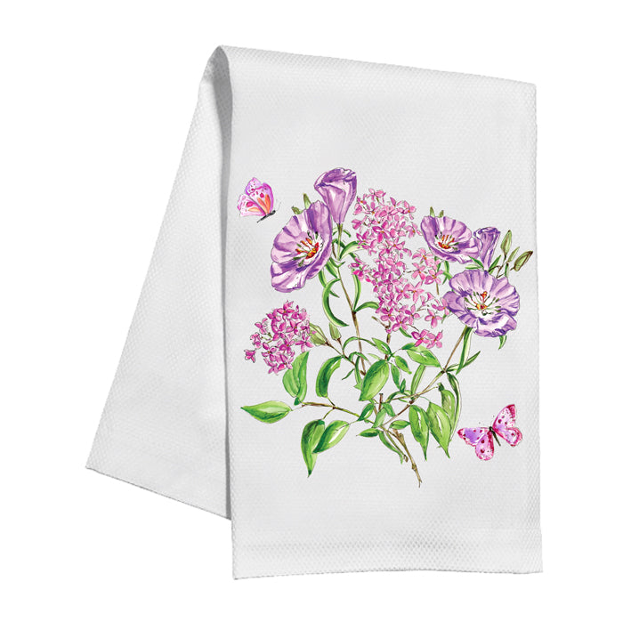 Lavender Botanical Kitchen Towel II