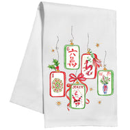 Mahjong Tile Ornaments Kitchen Towel