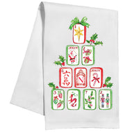 Mahjong Tile Tree Kitchen Towel