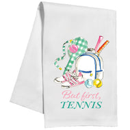 But First Tennis Kitchen Towel