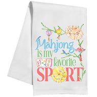 Mahjong Is My Favorite Sport Kitchen Towel