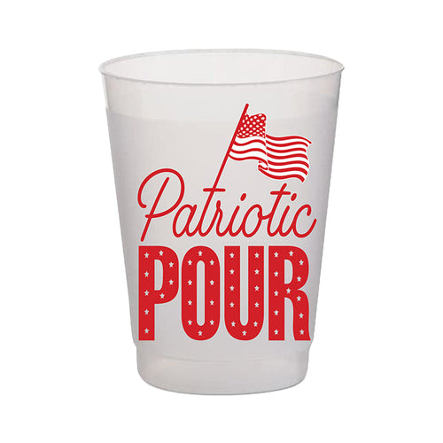 Patriotic Pour Frostflex Cups