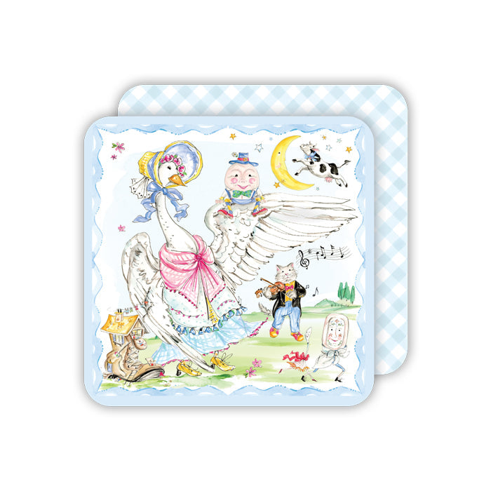 Nursey Rhyme Characters Square Coasters