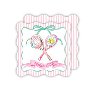 Tennis Club Die-Cut Coasters