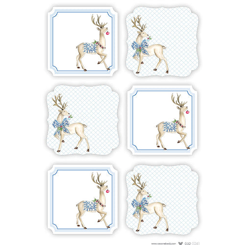 Winter Wonderland Deer Die-Cut Sticker Sheet