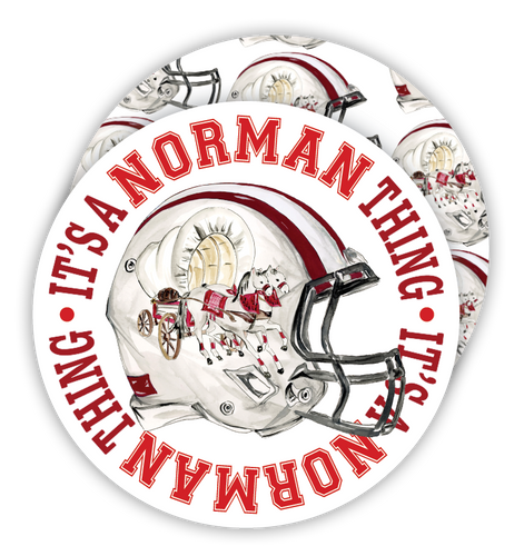 "It's A Norman Thing" Paper Coasters