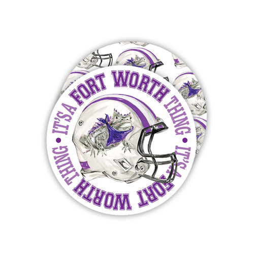 "It's A Fort Worth Thing" Paper Coasters