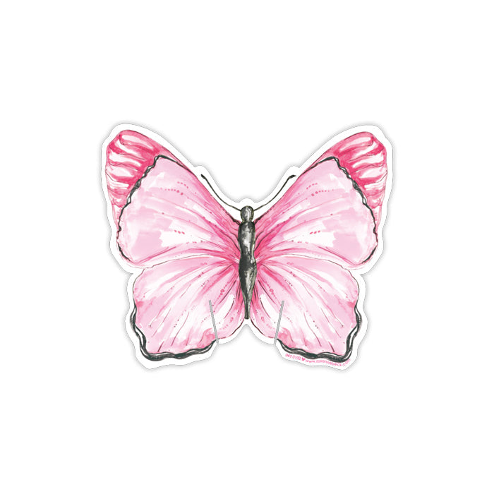 Pink Butterfly Cup Accents