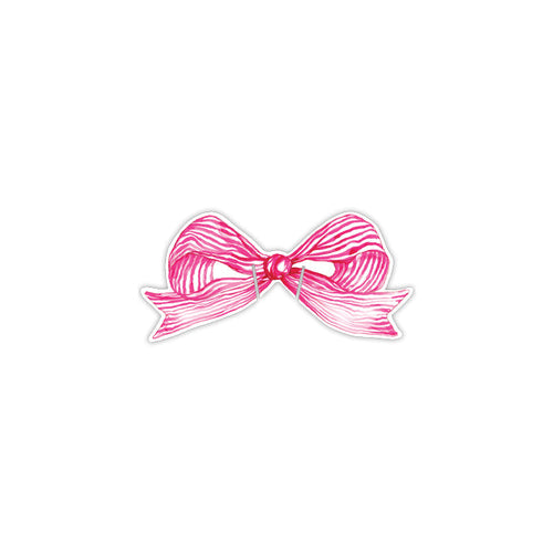 Hot Pink Bow Cup Accents