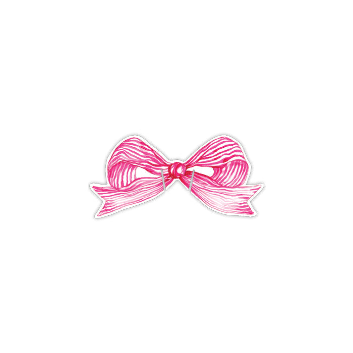 Hot Pink Bow Cup Accents