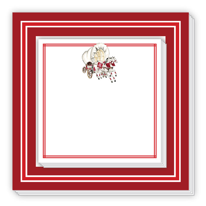 Horse & Wagon Notepad Duo