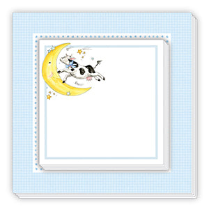 The Cow Jumped Over The Moon Notepad Duo