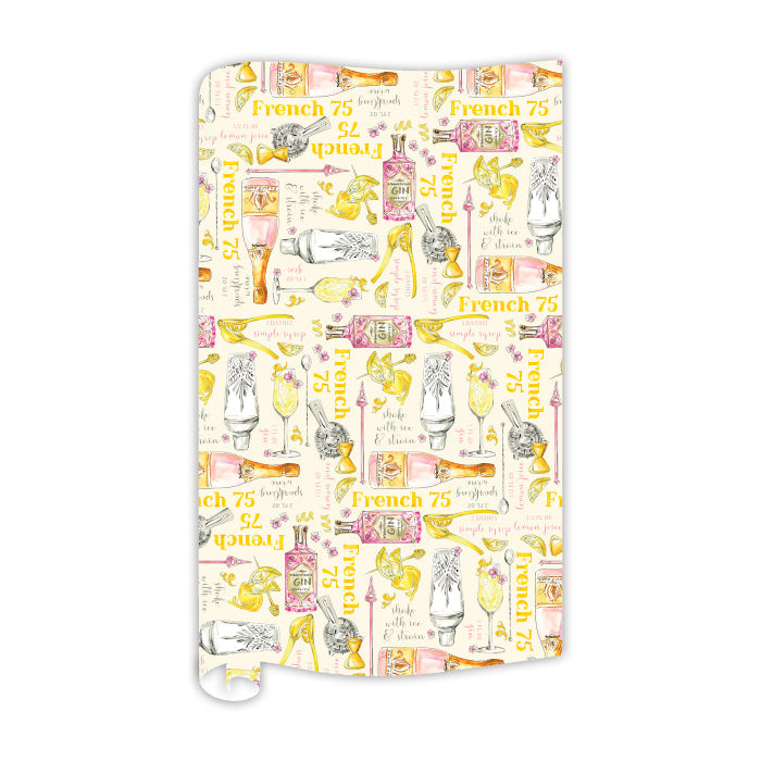 French 75 Wrapping Paper