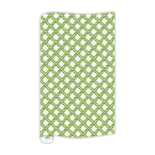 Lime Green Cane Gift Wrap