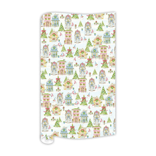 Winter Wonderland Village Gift Wrap