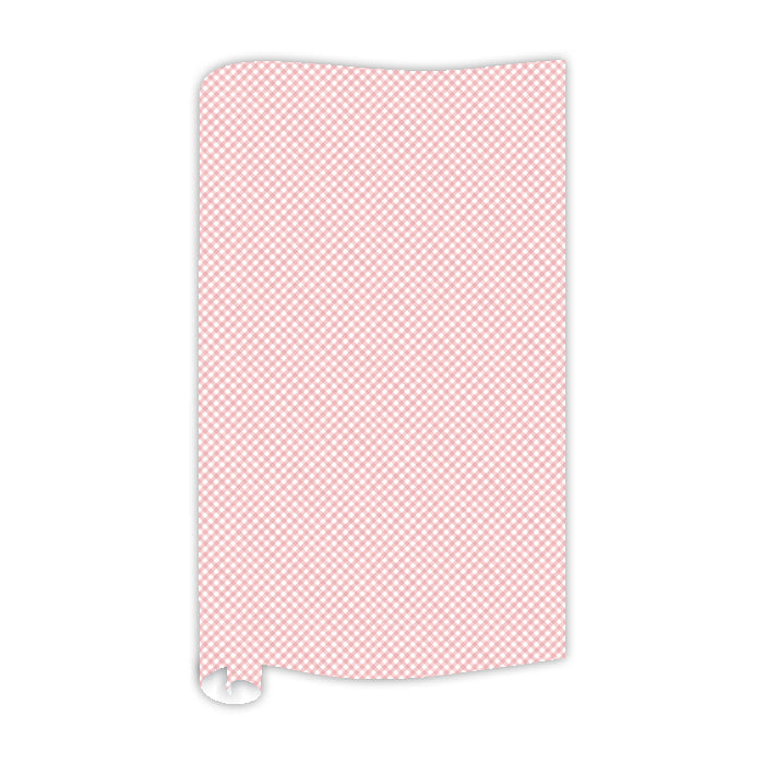 Pink Gingham Wrapping Paper