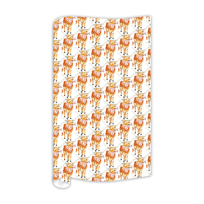 Longhorn Gift Wrap