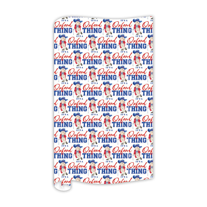 It's A Oxford Thing Rebel Gift Wrap