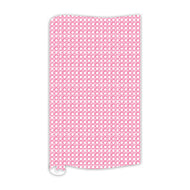 Hand Painted Hot Pink Cane Trellis Gift Wrap
