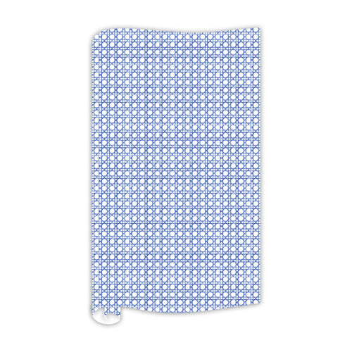 Royal Blue Cane Trellis Wrapping Paper