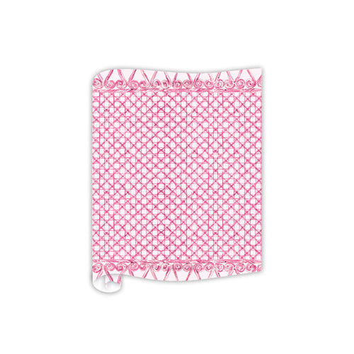 Pink Cane Table Runner