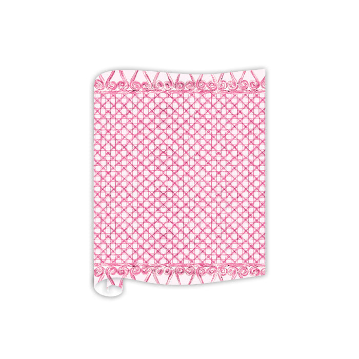 Pink Cane Table Runner