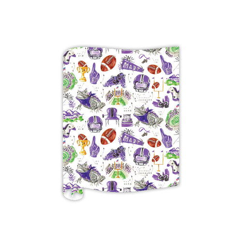 TCU Icons Table Runner
