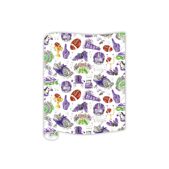 TCU Icons Table Runner