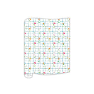 Mahjong Bamboo Floral Table Runner