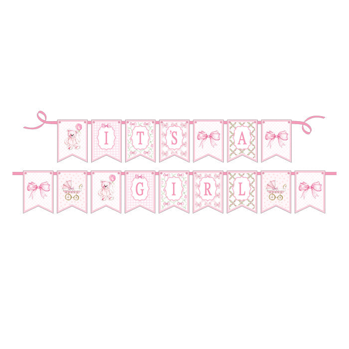 It's a Boy Blue Party Banner