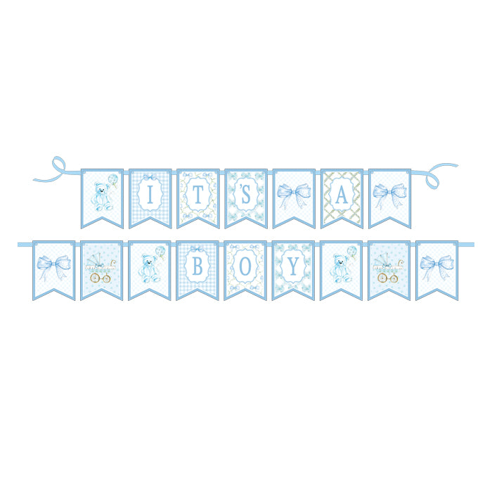 It's a Girl Pink Party Banner