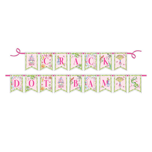 Crack Dot Bam Mahjong Party Banner