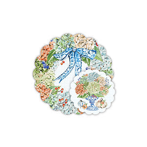 Autumn Feast Pumpkin And Hydrangea Doily Sets