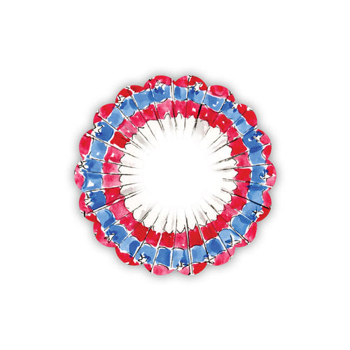 Red White & Blue Bunting Die-Cut Accent