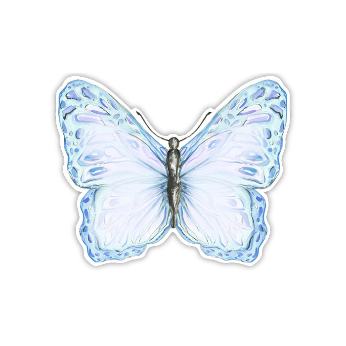 Blue Butterfly Die-Cut Accent