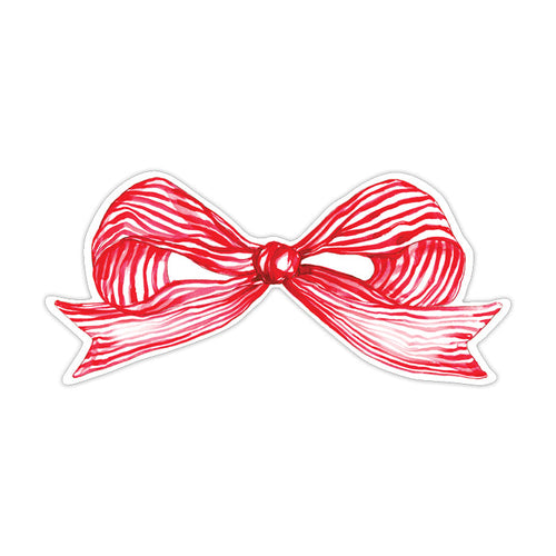 Red Bow Die-Cut Accent