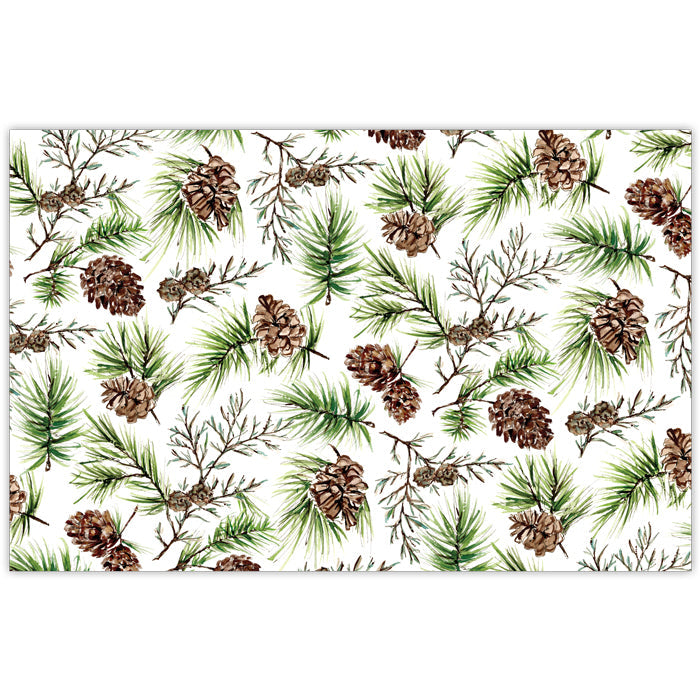 Traditional Pinecones Placemats